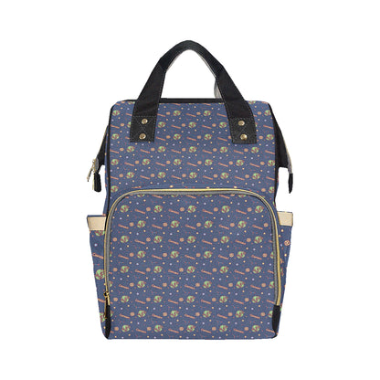 Cancer Zodiac Pattern Print Design 03 Diaper Bag Backpack