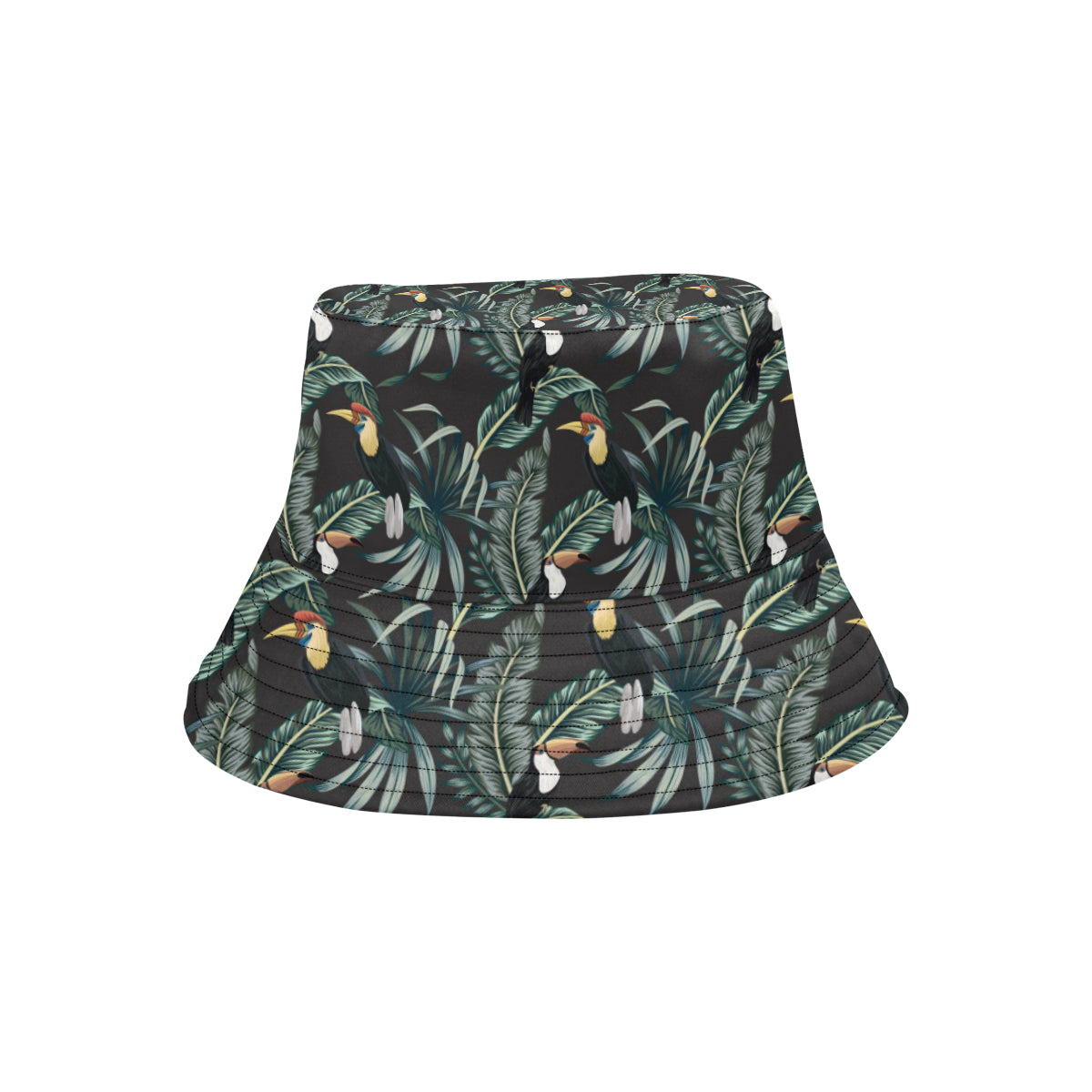 Rainforest Pattern Print Design RF06 Unisex Bucket Hat