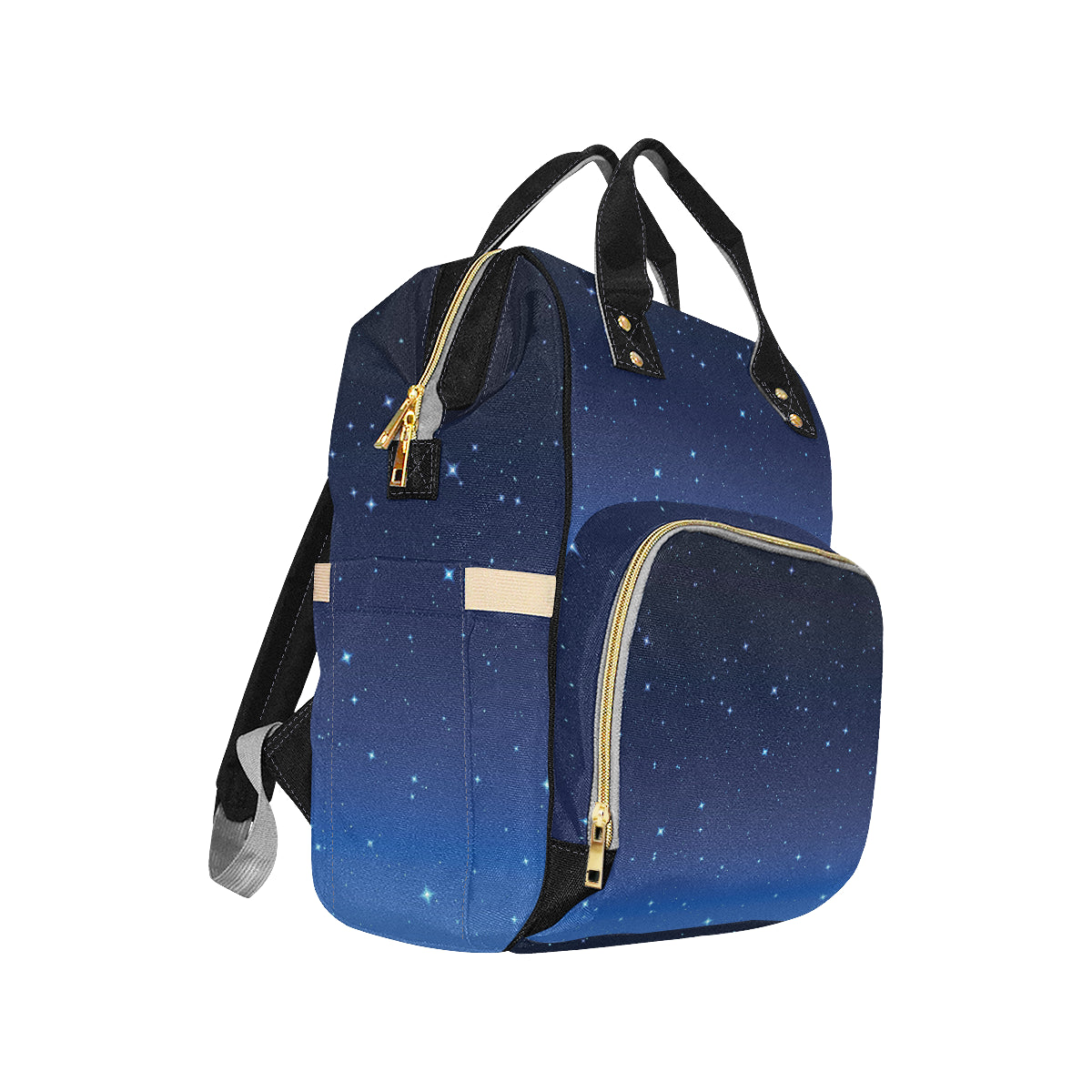 Night sky Pattern Print Design A01 Diaper Bag Backpack