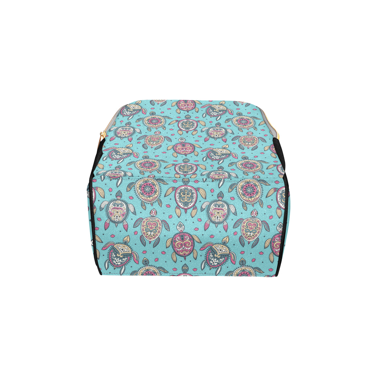 Sea Turtle Art Pattern Diaper Bag Backpack