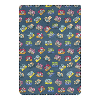 Camera Pattern Print Design 03 Women's Trifold Wallet