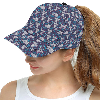 Koala Cute Themed Design Print Snapback Cap