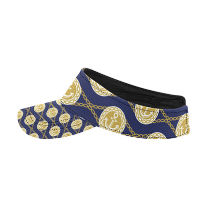 Anchor Luxury Pattern Unisex Sun Visor