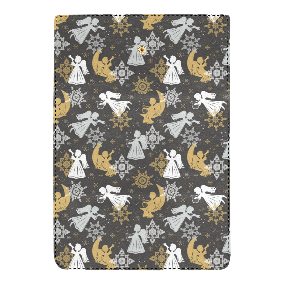 Angel Pattern Print Design 04 Women's Trifold Wallet