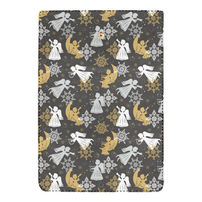 Angel Pattern Print Design 04 Women's Trifold Wallet