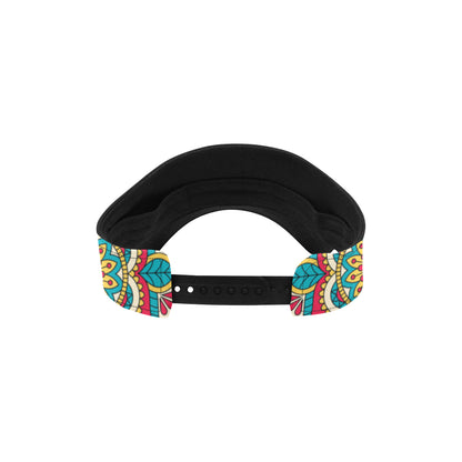 Mandala Pattern Print Design 03 Unisex Sun Visor