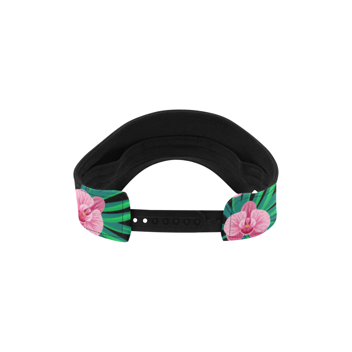 Orchid Pink Pattern Print Design OR06 Unisex Sun Visor