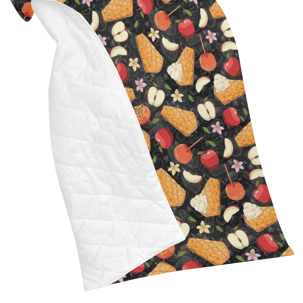 Apple Pie Pattern Print Design 01 Premium Quilt