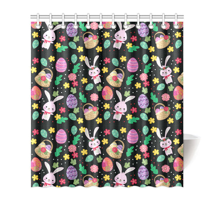 Easter Eggs Pattern Print Design RB05 Shower Curtain