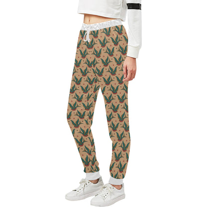 Old School Tattoo Swallow Design Unisex Sweatpants