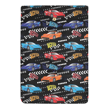 Racing Pattern Print Design A05 Women's Trifold Wallet