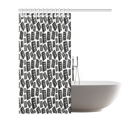 Christian Holy Bible Book Pattern Shower Curtain