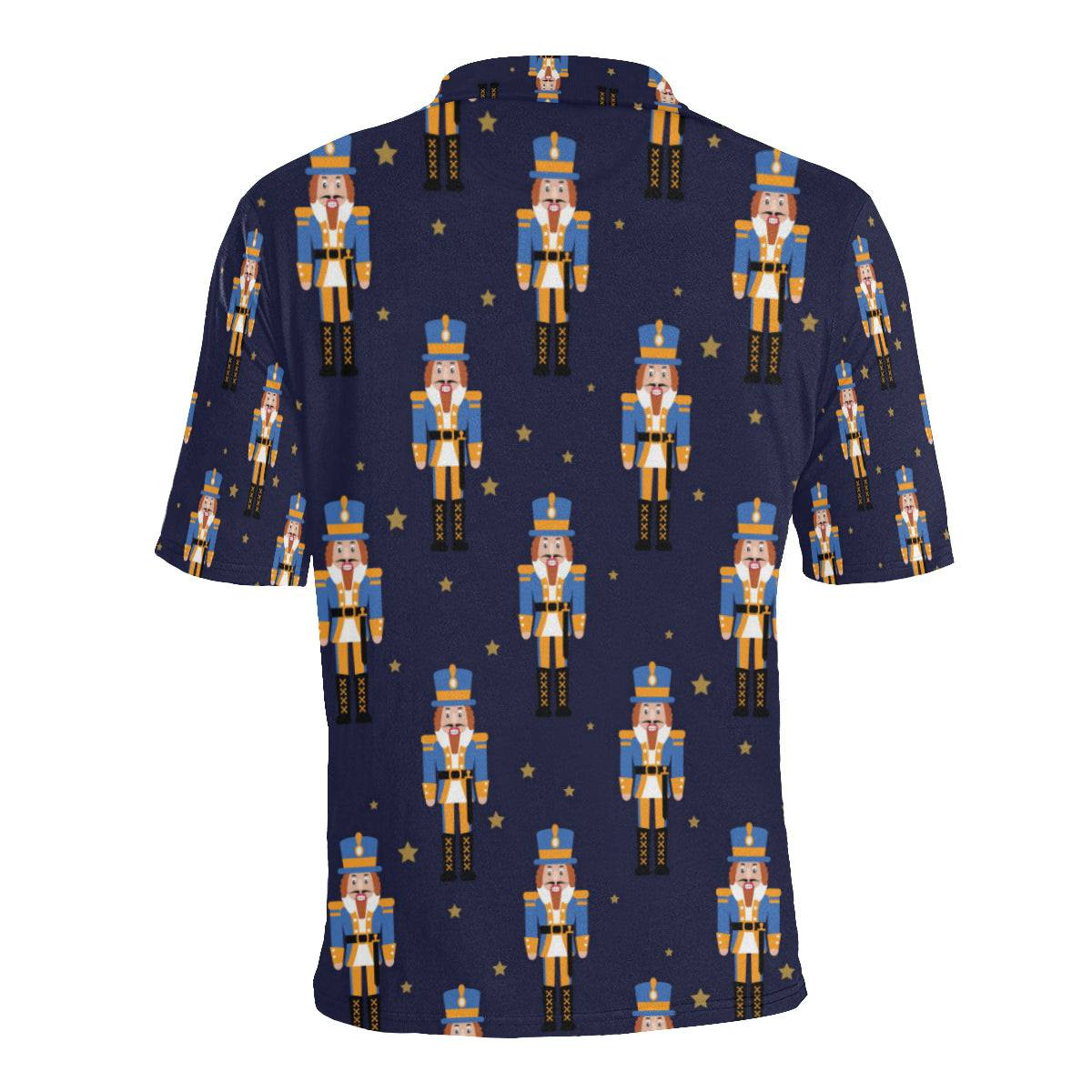 Nutcracker Pattern Print Design A04 Men Polo Shirt