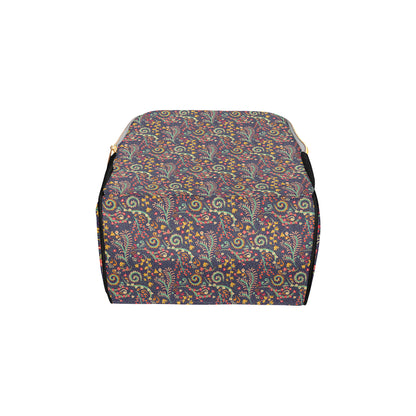 Bohemian Pattern Print Design 08 Diaper Bag Backpack