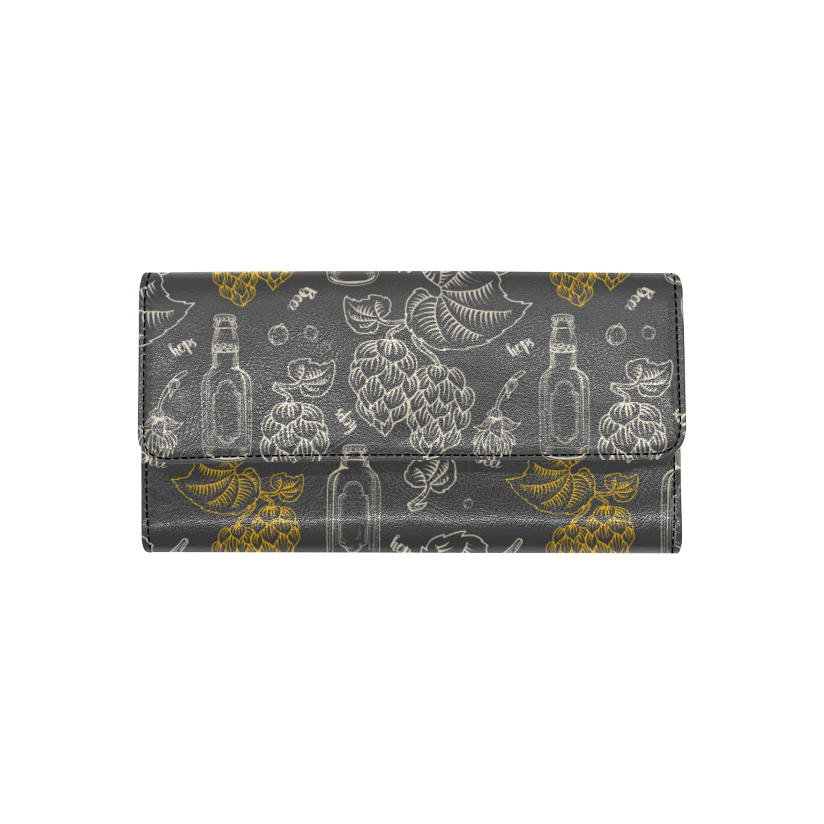 Hope Pattern Print Design 01 Women's Trifold Wallet