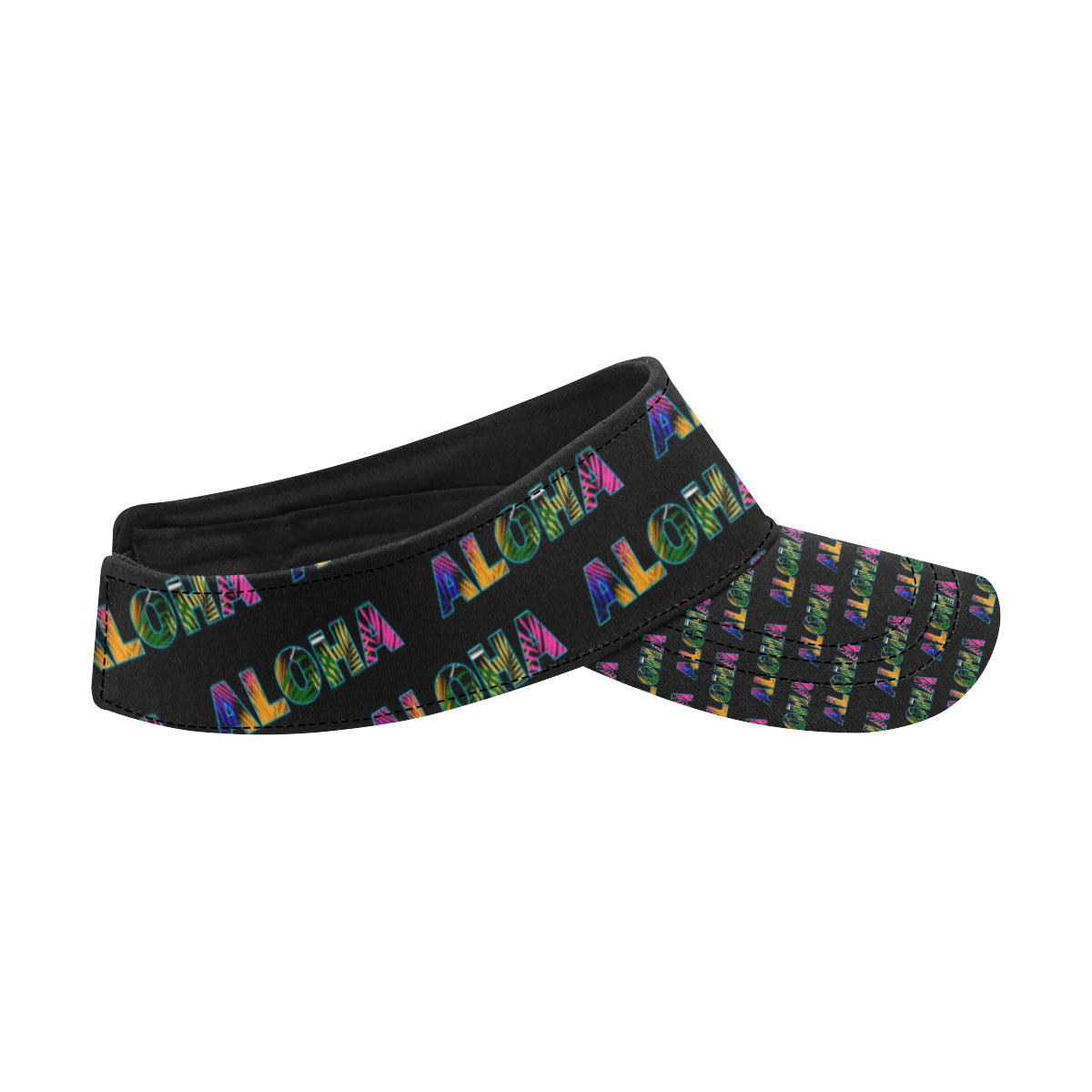 Aloha Hawaii Neon Unisex Sun Visor