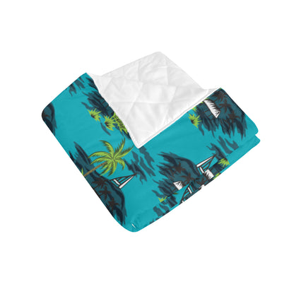 Pacific island Pattern Print Design A01 Premium Quilt