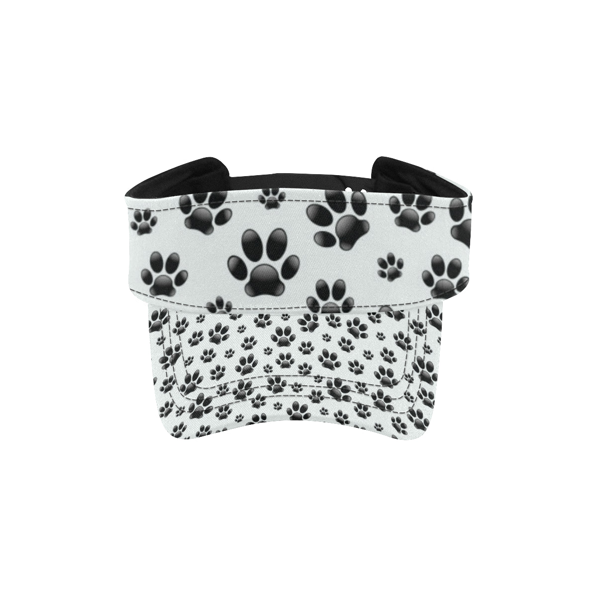 Paw Themed Print Unisex Sun Visor