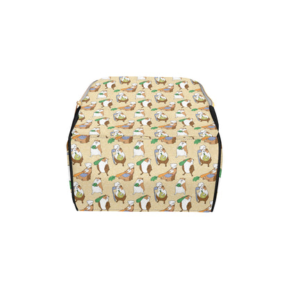 Guinea Pig Pattern Print Design 03 Diaper Bag Backpack