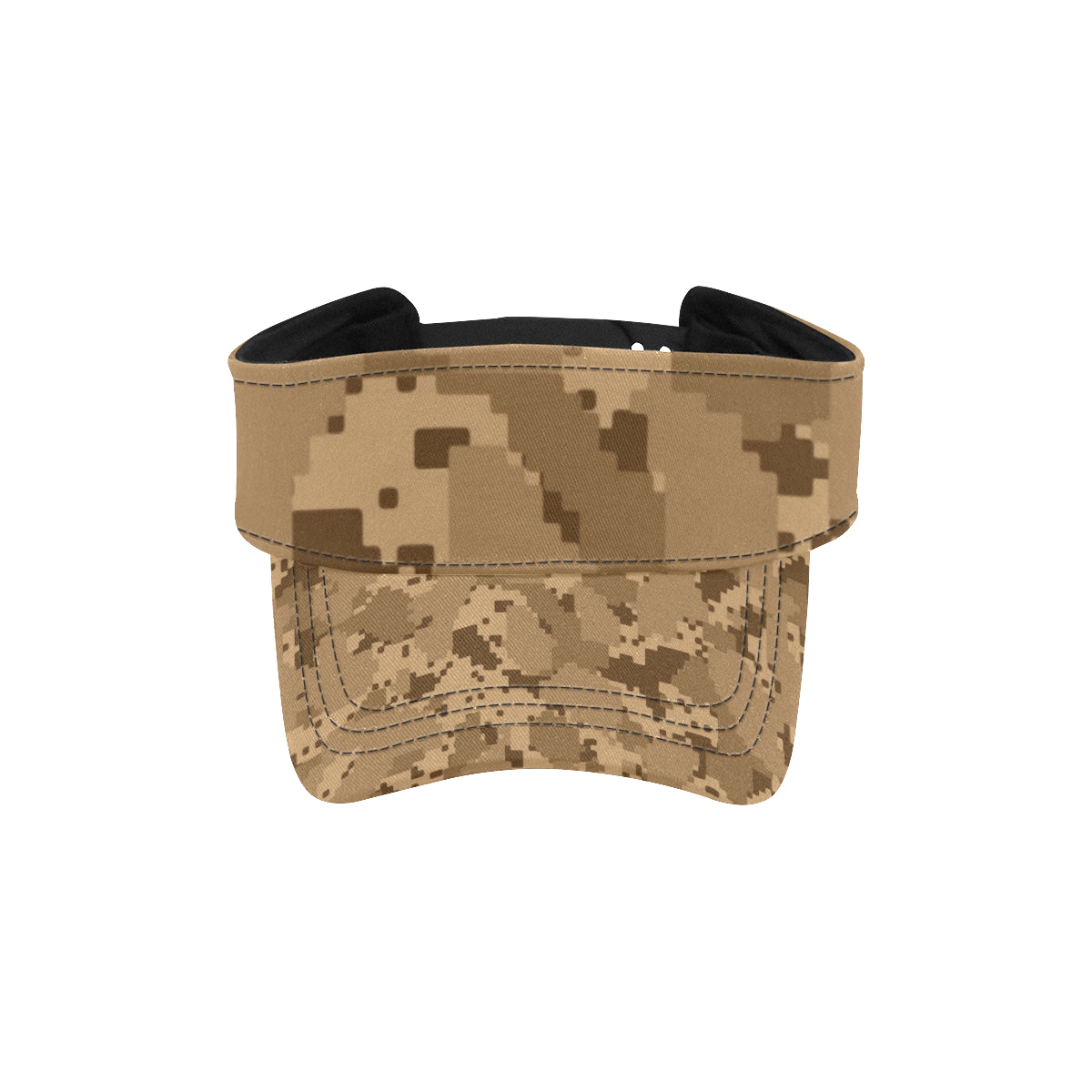 ACU Desert Digital Pattern Print Design 01 Unisex Sun Visor