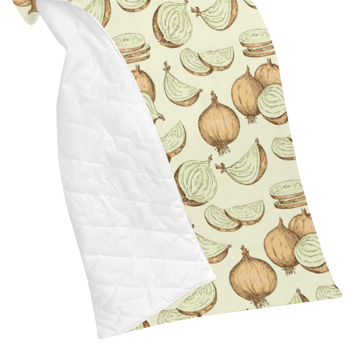 Onion Pattern Print Design A02 Premium Quilt