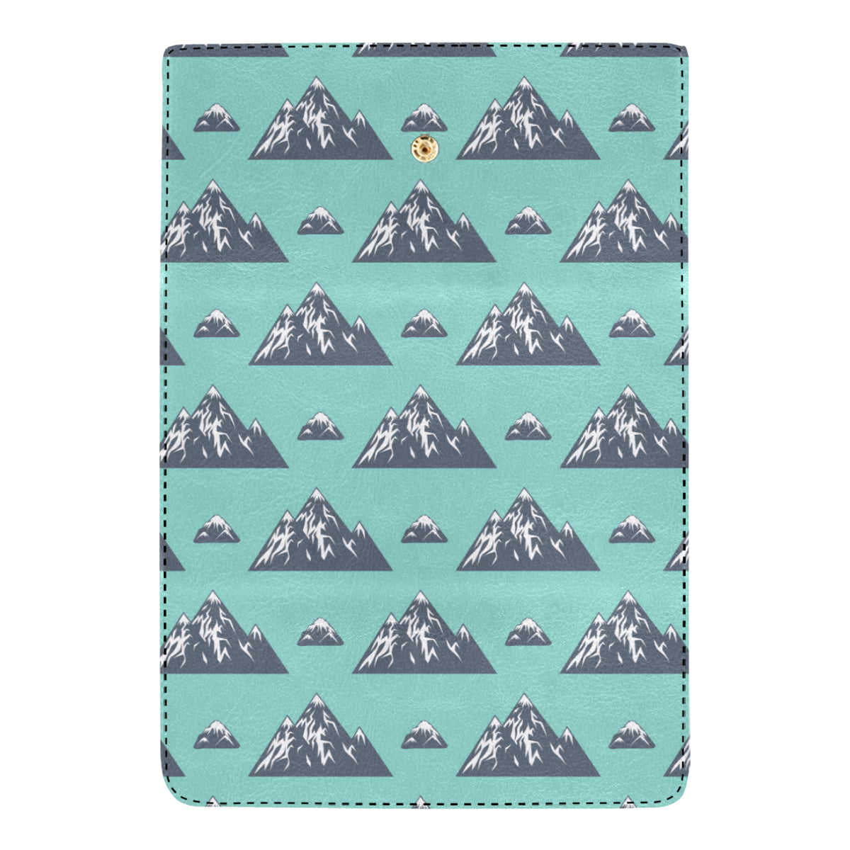 Mountain Pattern Print Design 01 Women's Trifold Wallet
