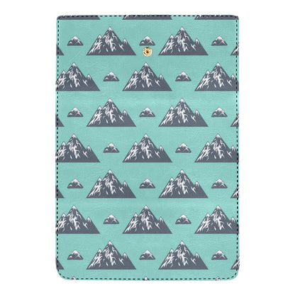 Mountain Pattern Print Design 01 Women's Trifold Wallet