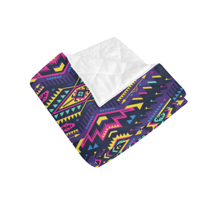 Aztec Pattern Print Design 07 Premium Quilt