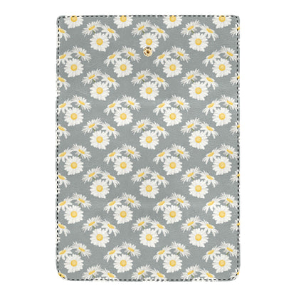 Daisy Pattern Print Design DS09 Women's Trifold Wallet