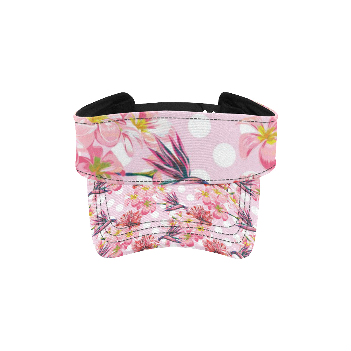 Bird Of Paradise Pattern Print Design BOP011 Unisex Sun Visor
