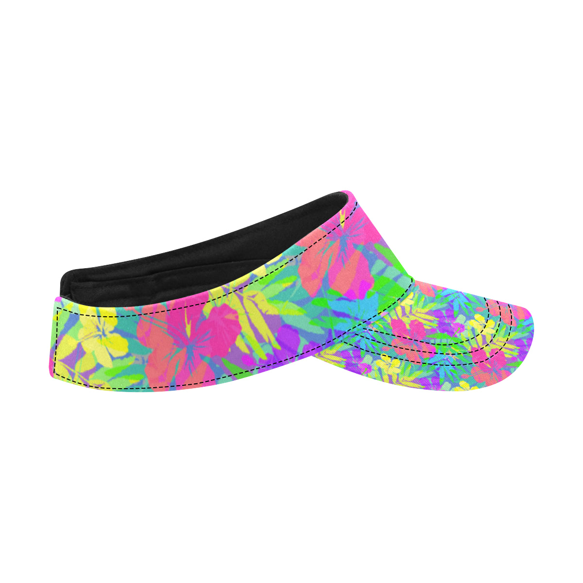 Neon Tropical Pattern Print Design A03 Unisex Sun Visor