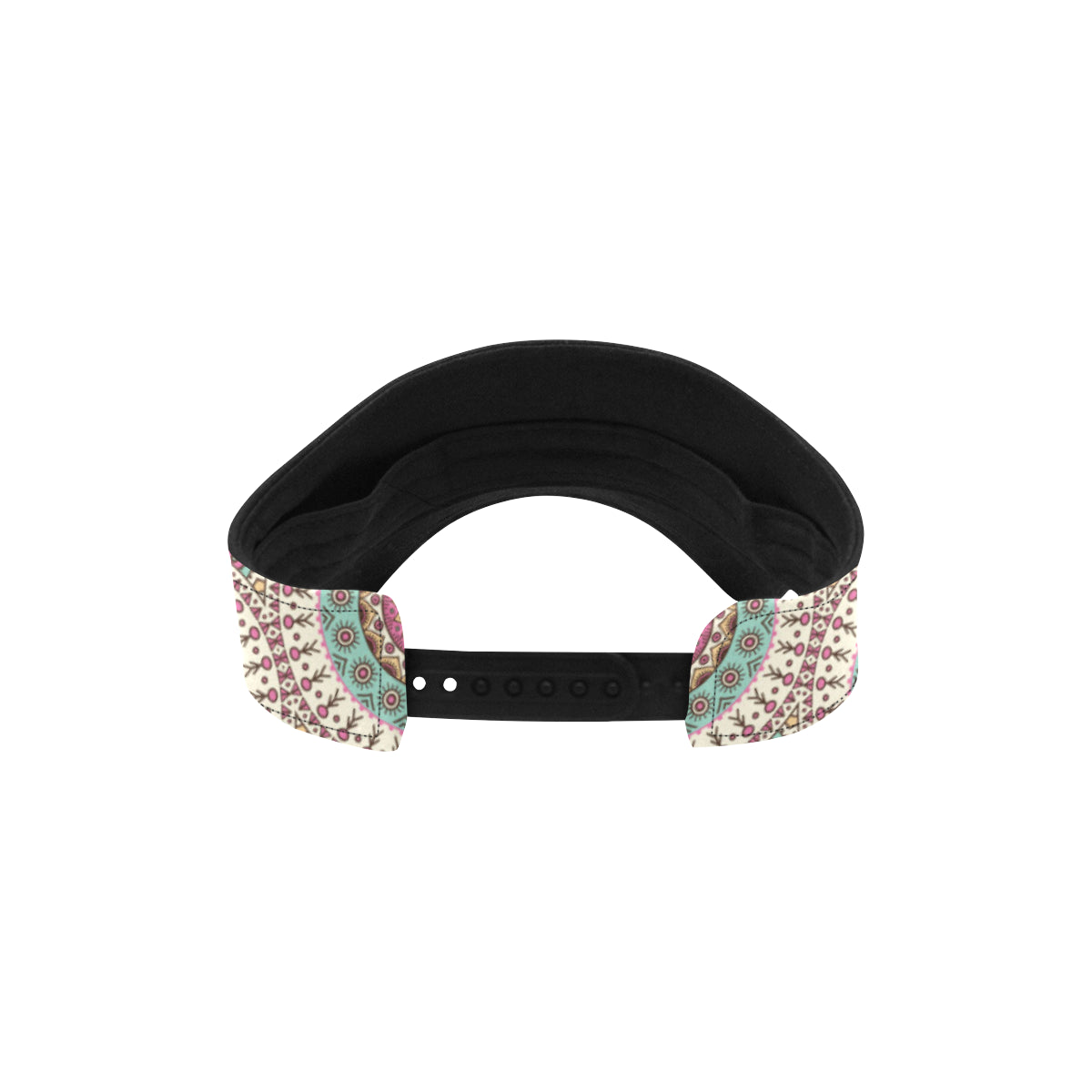 Bohemian Round Style Print Unisex Sun Visor