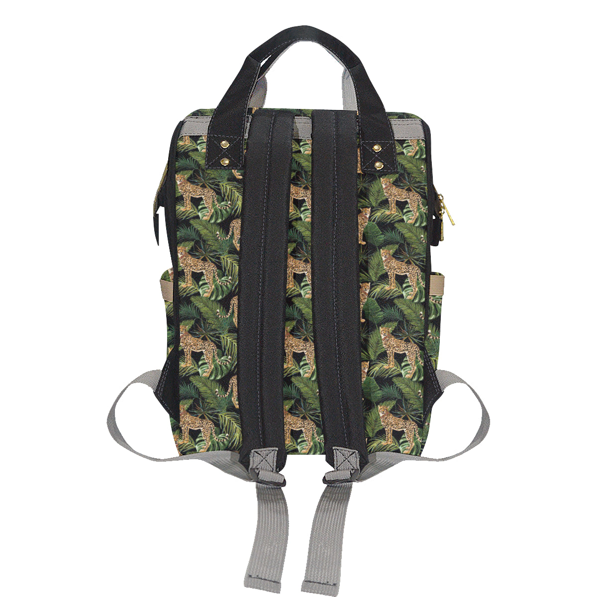 Cheetah Pattern Print Design 05 Diaper Bag Backpack