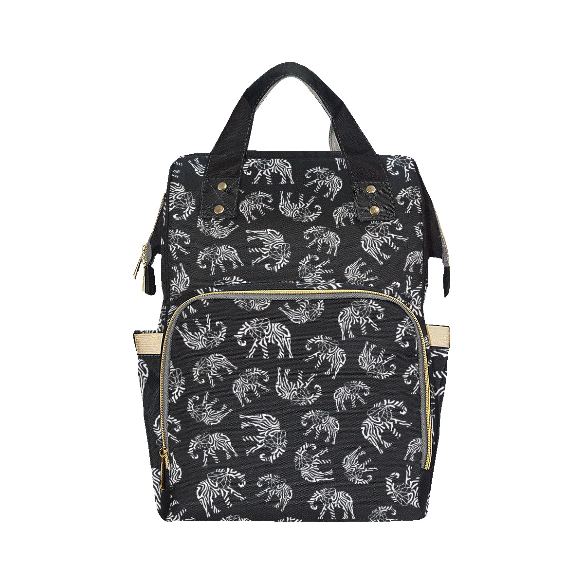 Elephant Tribal Diaper Bag Backpack