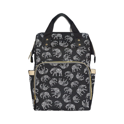 Elephant Tribal Diaper Bag Backpack