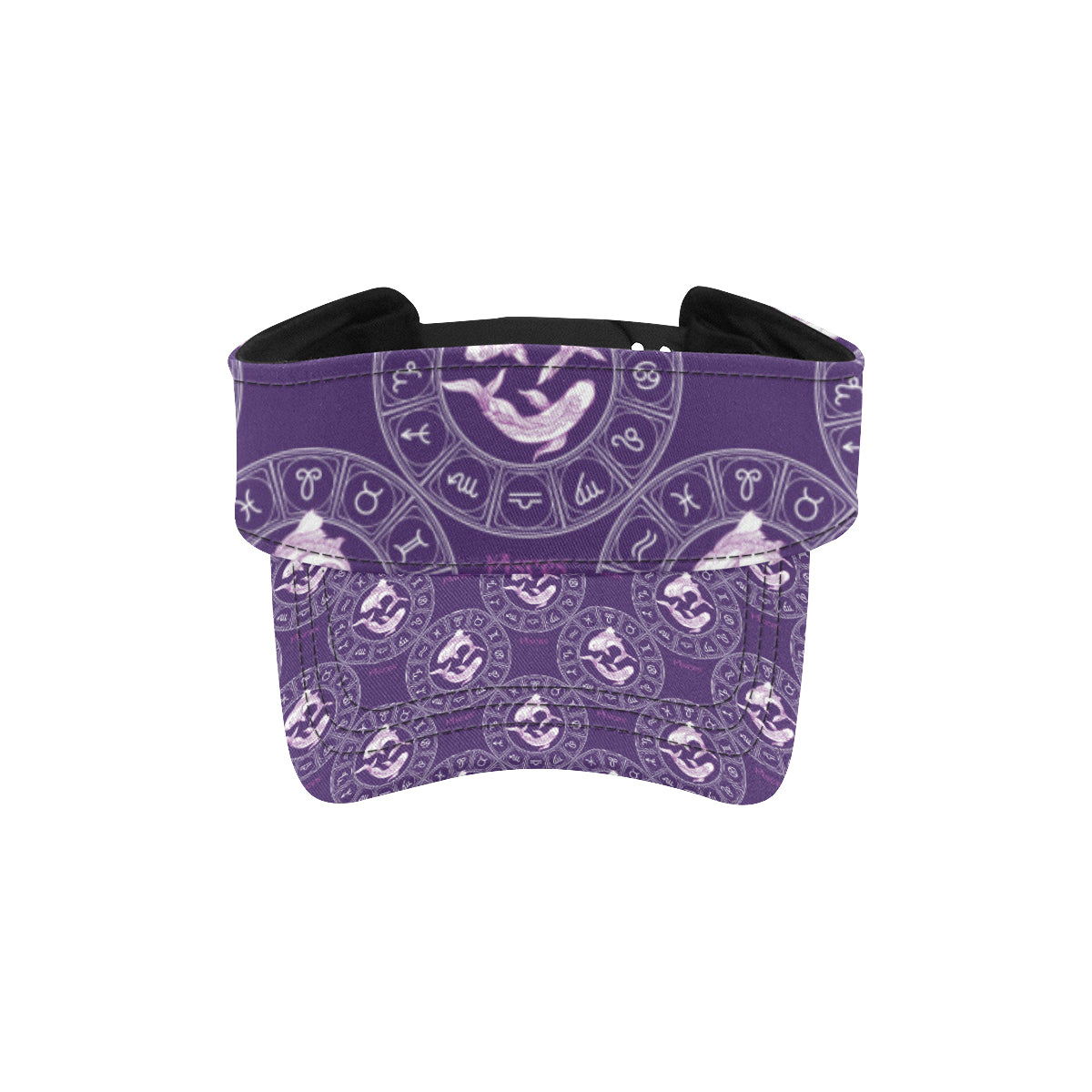 Pisces Pattern Print Design A02 Unisex Sun Visor