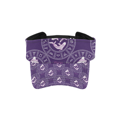 Pisces Pattern Print Design A02 Unisex Sun Visor