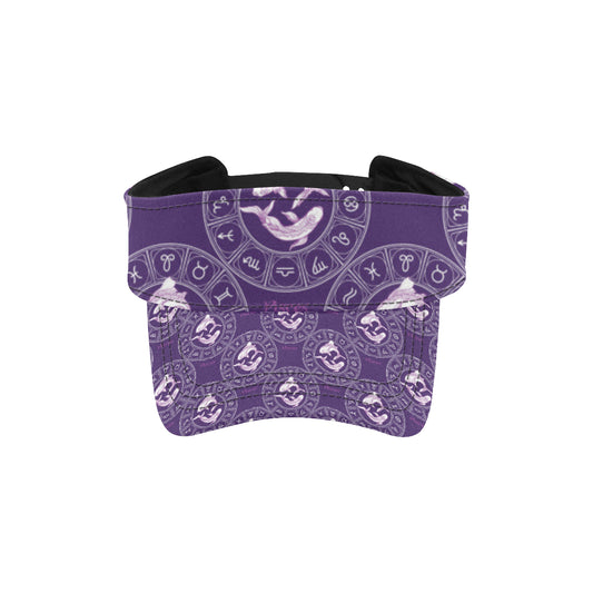 Pisces Pattern Print Design A02 Unisex Sun Visor