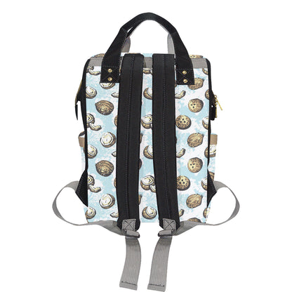 Coconut Pattern Print Design CN01 Diaper Bag Backpack