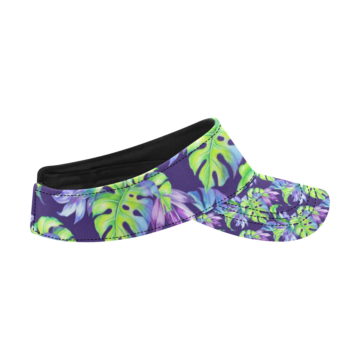 Tropical Flower Pattern Print Design TF019 Unisex Sun Visor