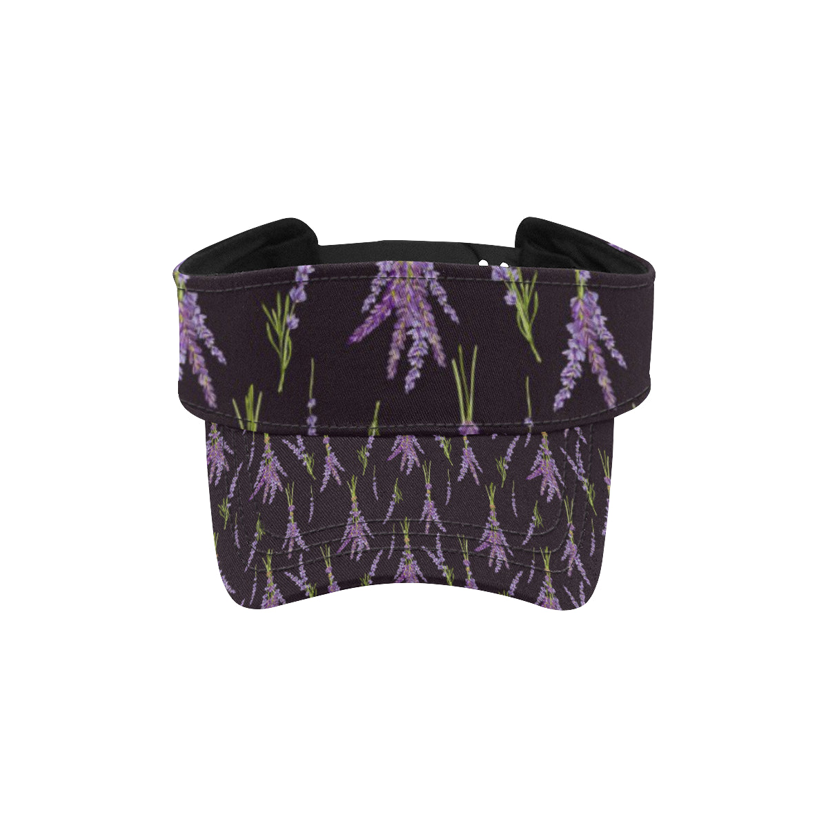 Lavender Pattern Print Design LV05 Unisex Sun Visor