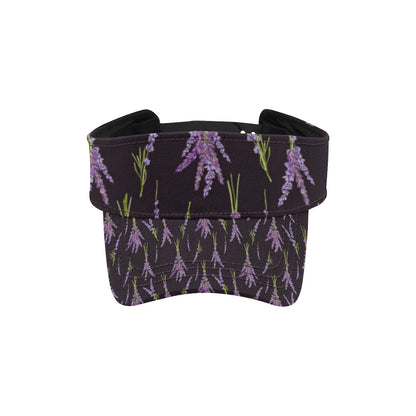 Lavender Pattern Print Design LV05 Unisex Sun Visor