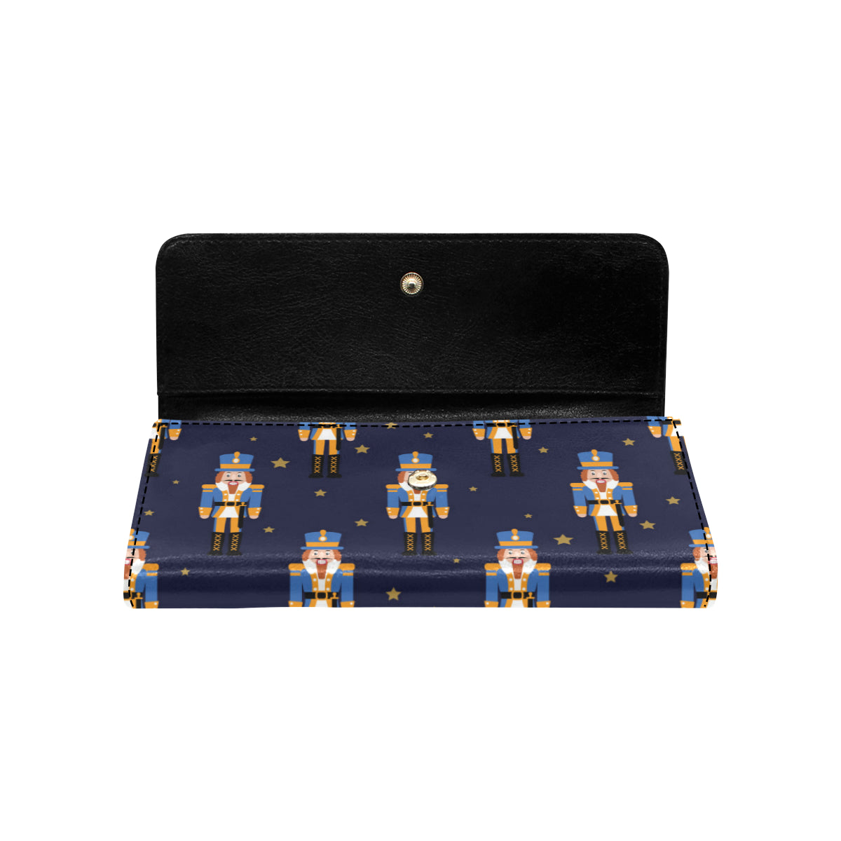 Nutcracker Pattern Print Design A04 Women's Trifold Wallet