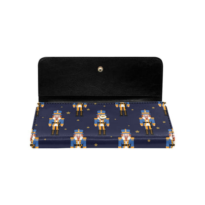 Nutcracker Pattern Print Design A04 Women's Trifold Wallet