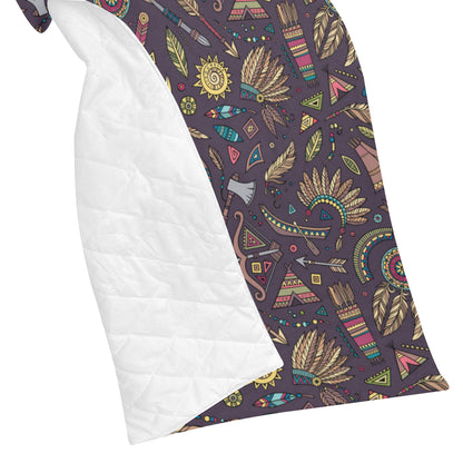 Tribal native american Aztec Premium Quilt