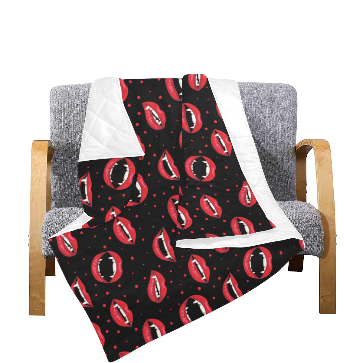 Halloween Pattern Print Design 01 Premium Quilt