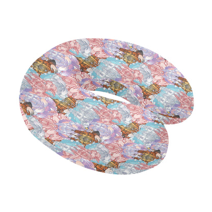 Christian Pattern Print Design 03 U-Shaped Travel Neck Pillow