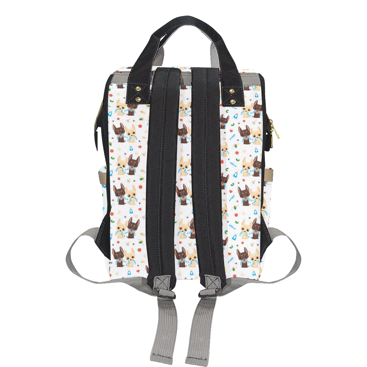 Chihuahua Pattern Print Design 06 Diaper Bag Backpack