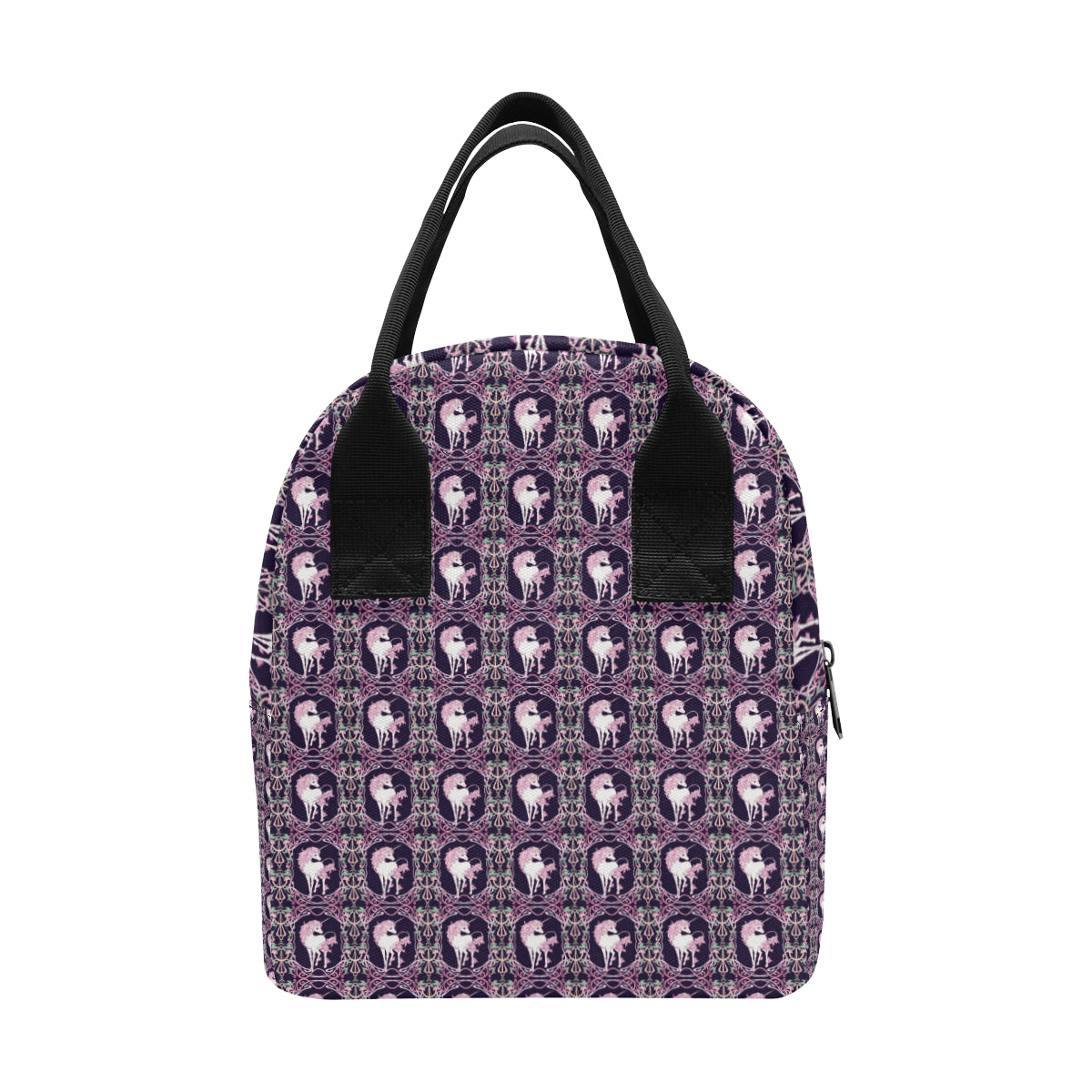 Unicorn Fantastic Flower Insulated Lunch Bag