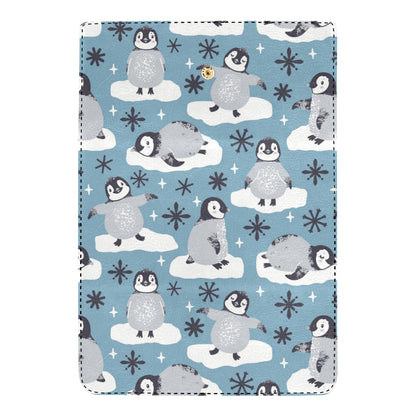 Penguin Pattern Print Design A05 Women's Trifold Wallet